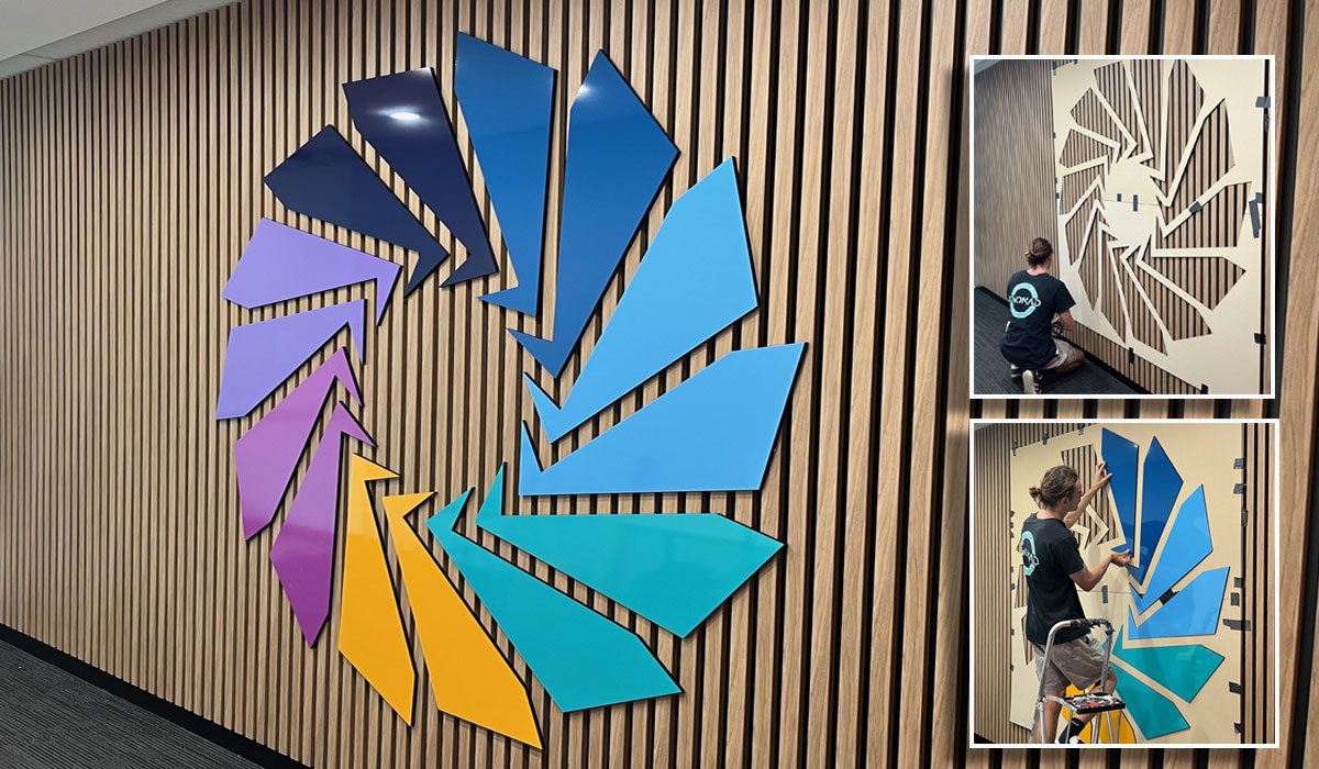 Lasercut Acrylic Reception Sign
