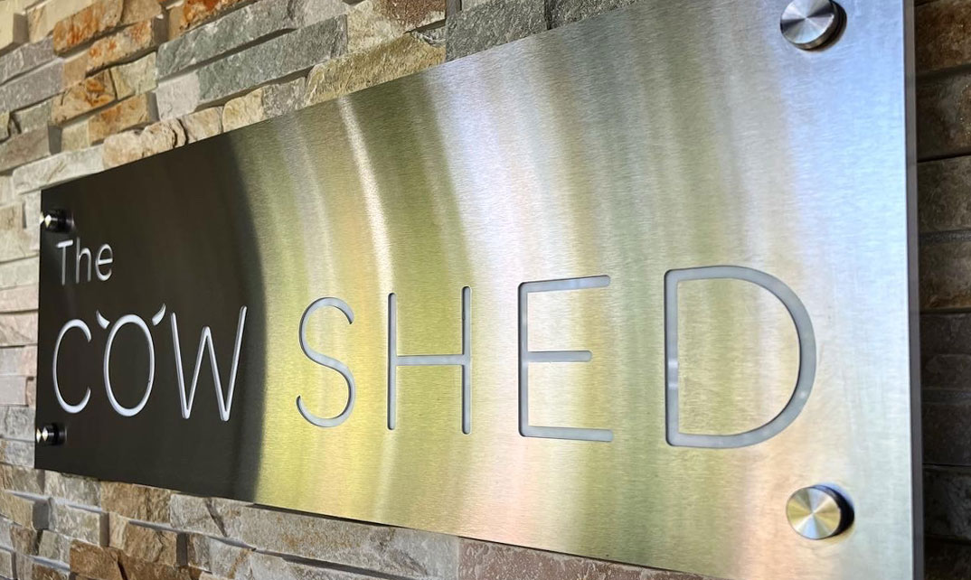 Stainless Steel House Sign