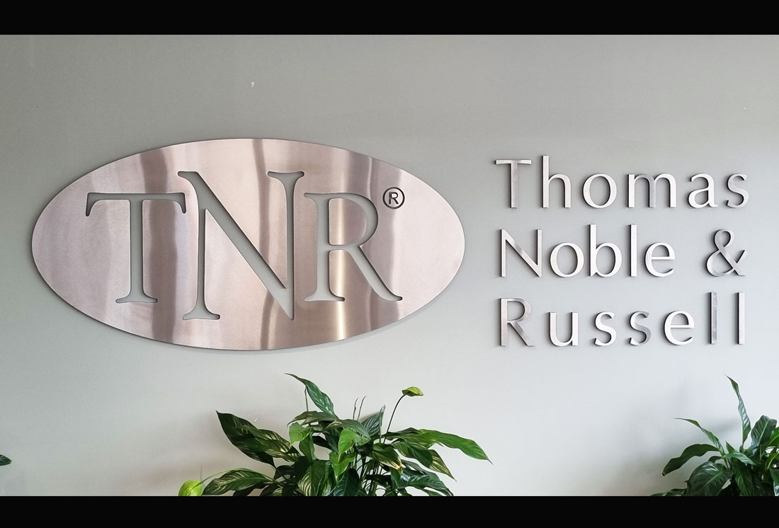 Stainless Steel Reception Sign